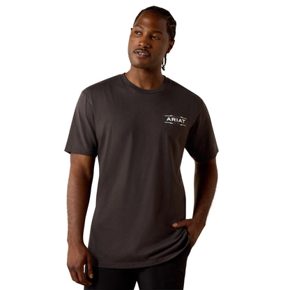 Ariat Men's Diamond Canyon T-shirt - Vintage Black