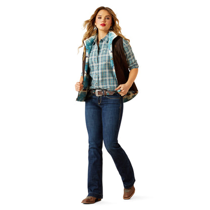 Ariat Women's Dilon Insulated Reversible Vest - Mole
