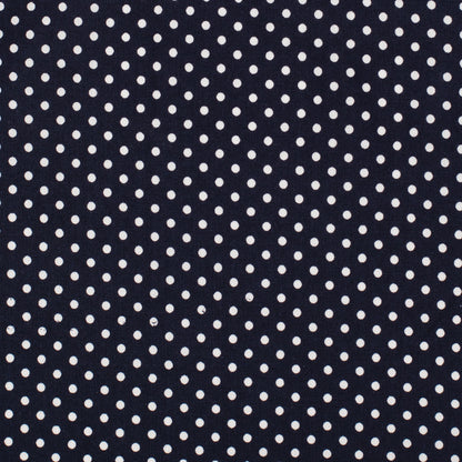 Just Country Women's Abbey Frills Full Button Shirt  - Navy & White Mini Spots
