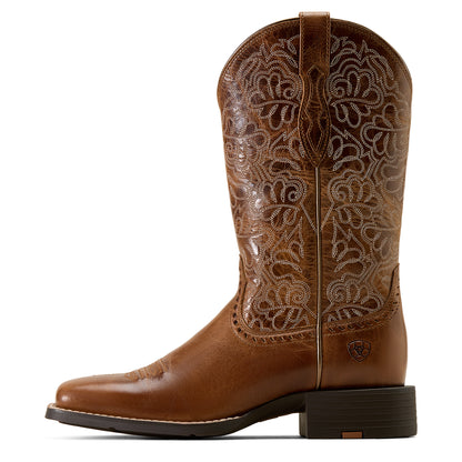 Ariat Women's Round Up Remuda Boot - Aged Tan
