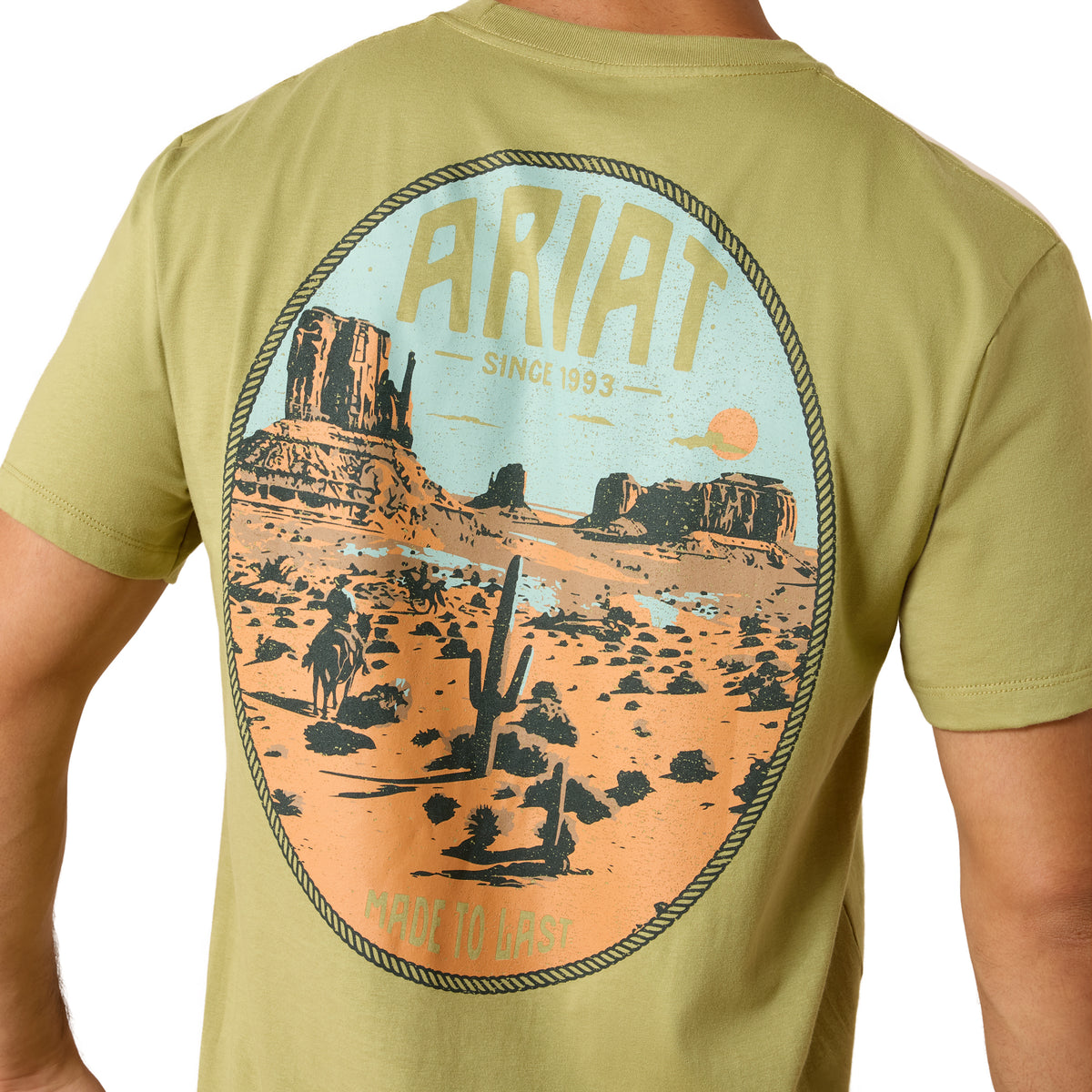 Ariat Men's Horse Without Name T-shirt - Tent Green