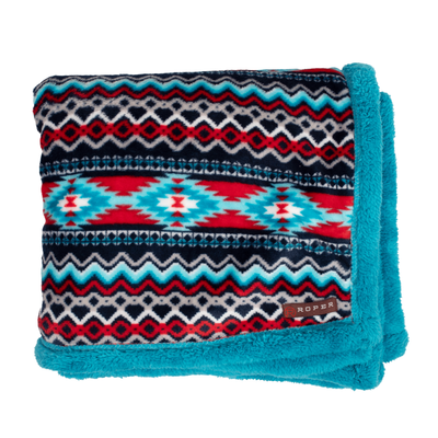 Roper Throw Rug - Aztec Red 03-106-355-6502