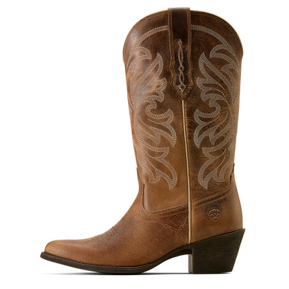 Ariat Womens Heritage J Toe Stretch fit Boot - Mesa Tan