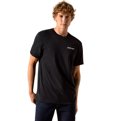 Ariat Men's Stipple Steer T-shirt - Black