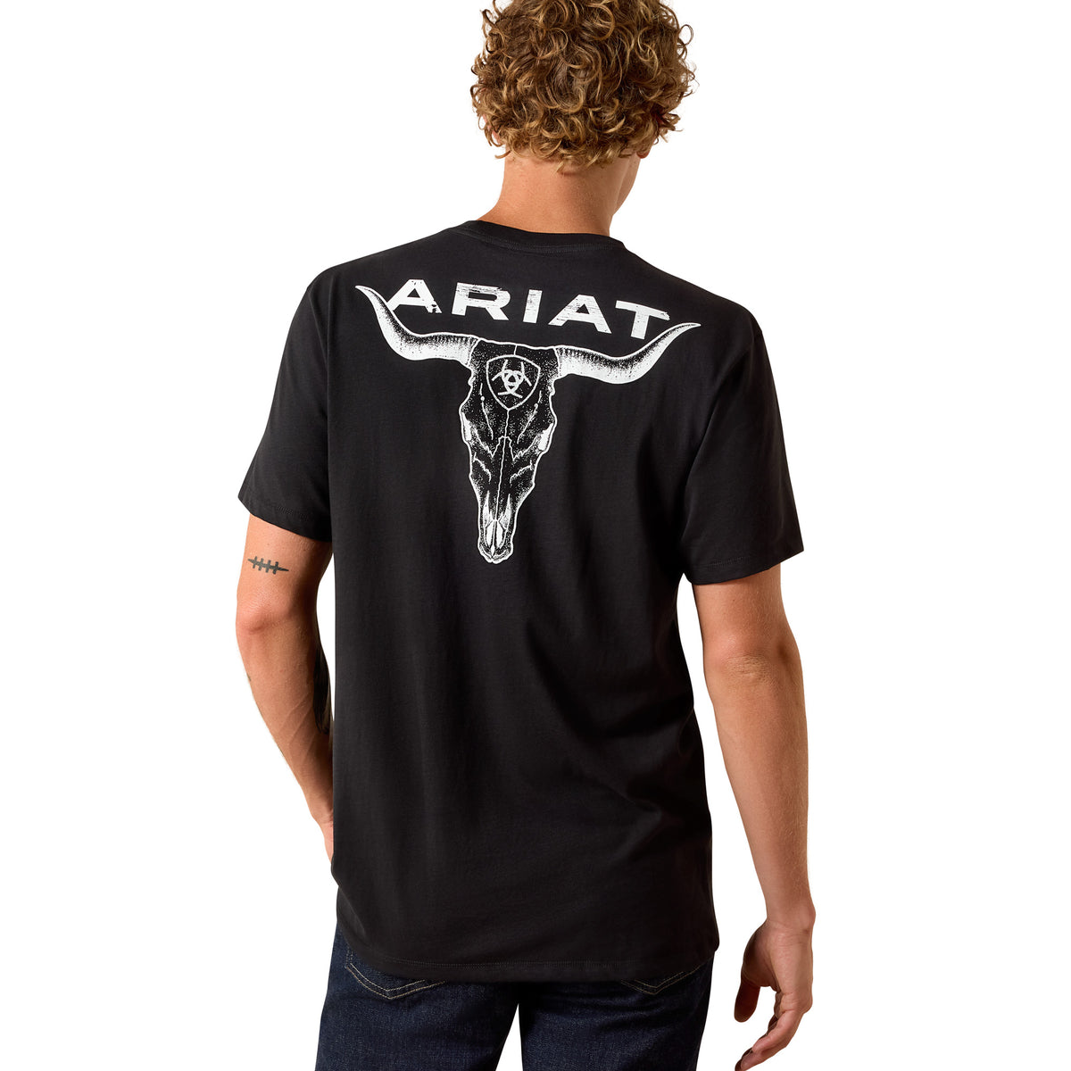 Ariat Men's Stipple Steer T-shirt - Black