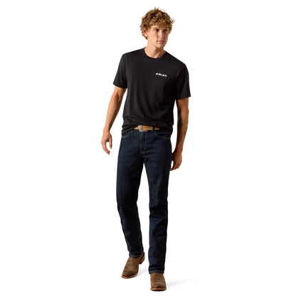 Ariat Men's Stipple Steer T-shirt - Black