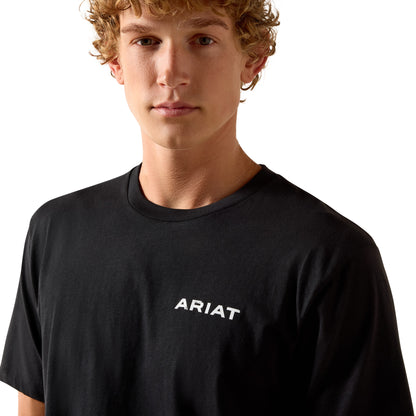 Ariat Men's Stipple Steer T-shirt - Black