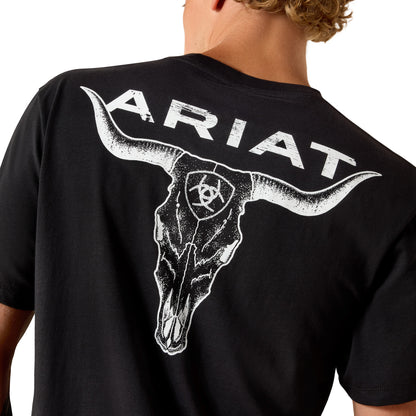 Ariat Men's Stipple Steer T-shirt - Black