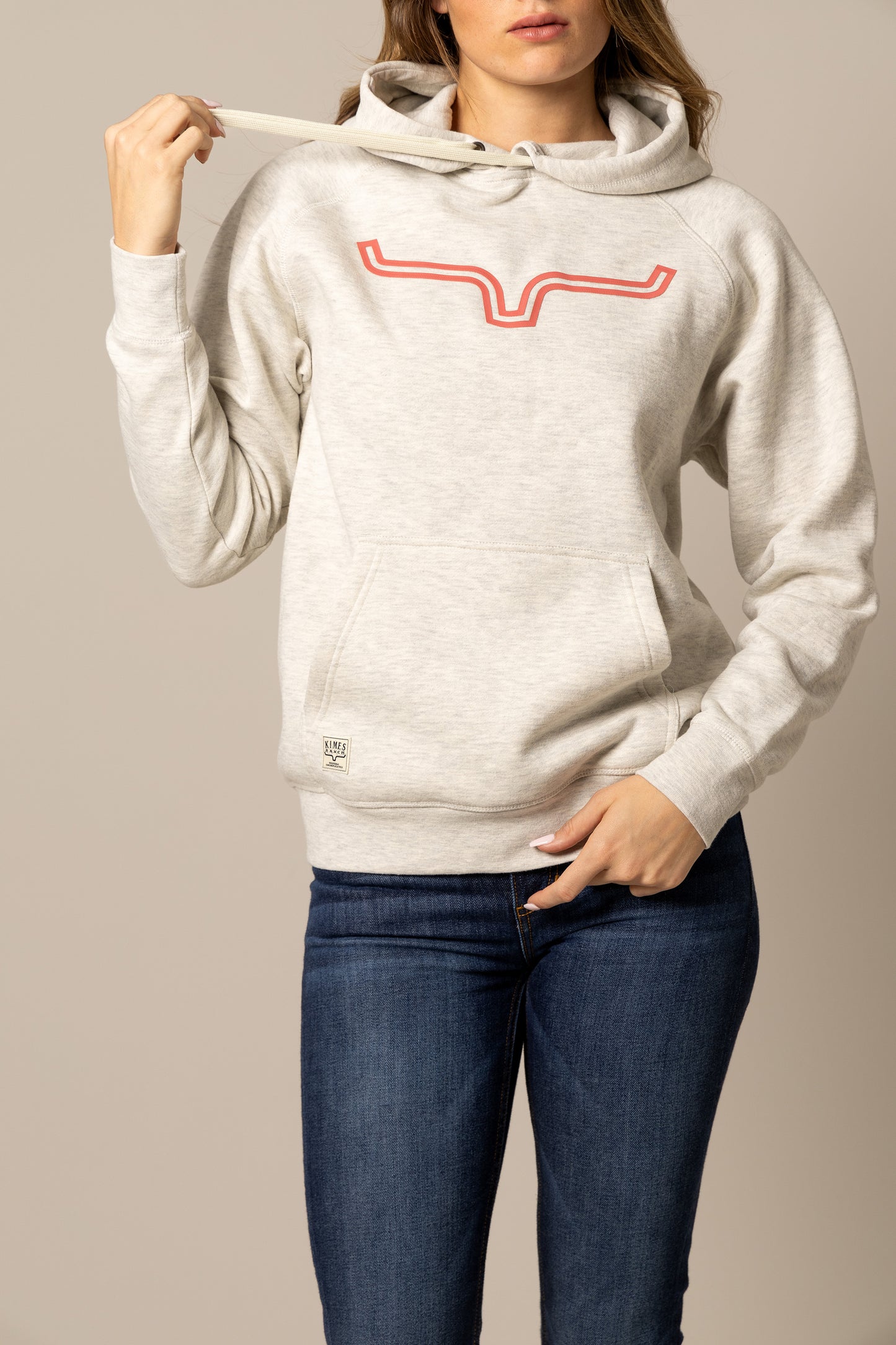 Kimes Ranch Womens Outlier Hoodie - Oatmeal Heather