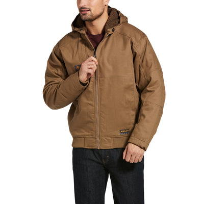 Ariat Men's Rebar Duracanvas Jacket - Field Khaki