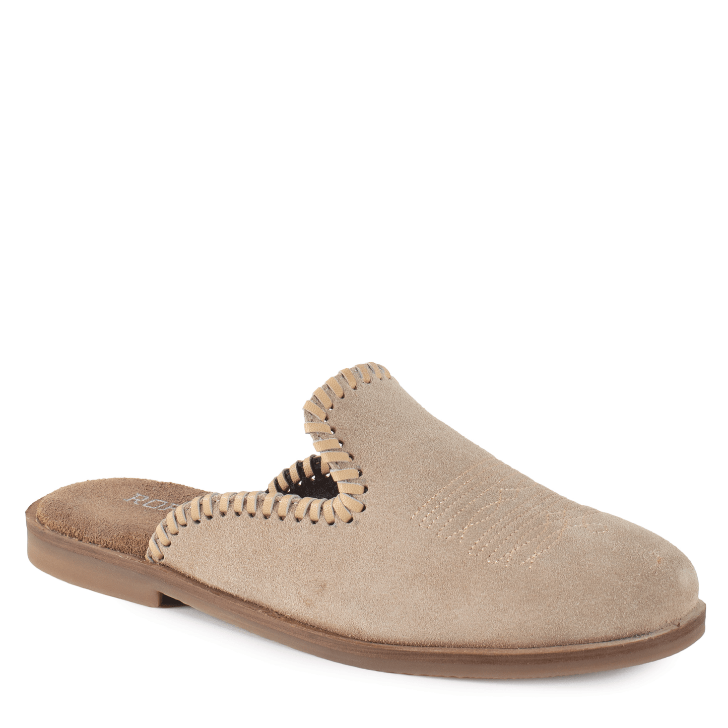 Roper Women's Hampton Mule - Tan Suede 09-021-0608-3767