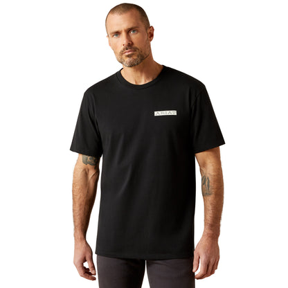 Ariat Men's Grateful Muertos Short Sleeve Tee - Black