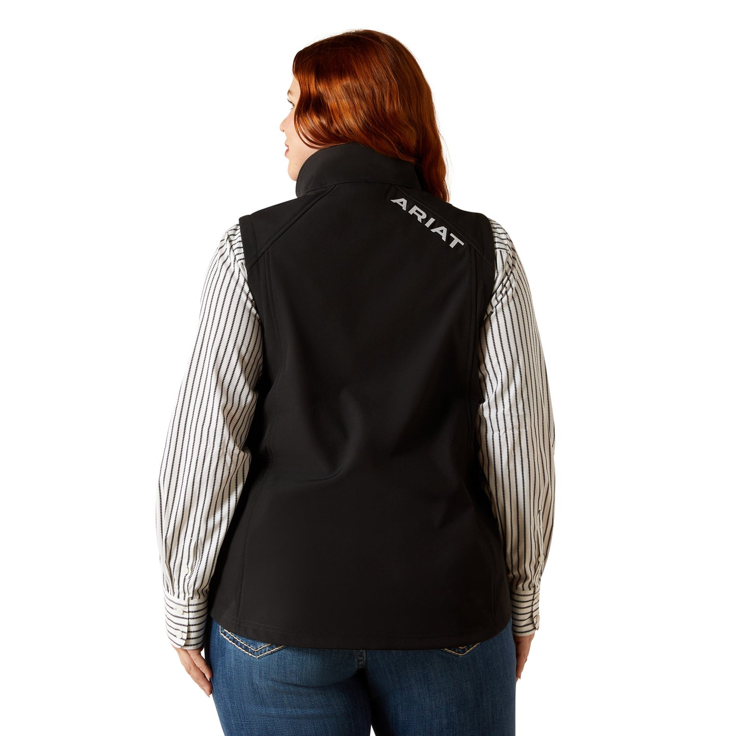 Ariat Women's Logo Softshell Vest - Black