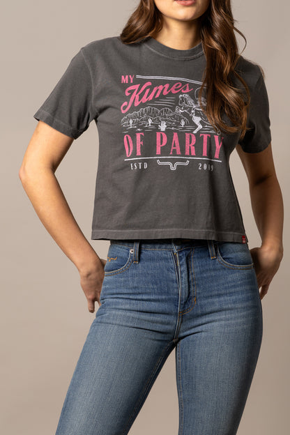 Kimes Ranch Womens Party Tshirt - Pepper