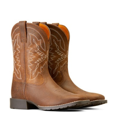 Ariat Kids Hybrid Rancher Distressed Tan Boot