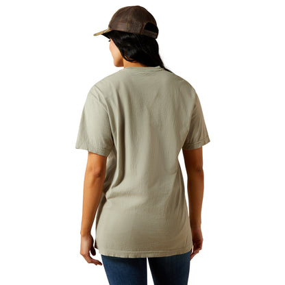Ariat Women's Sketchy Cowboy Tee - Vintage Camel