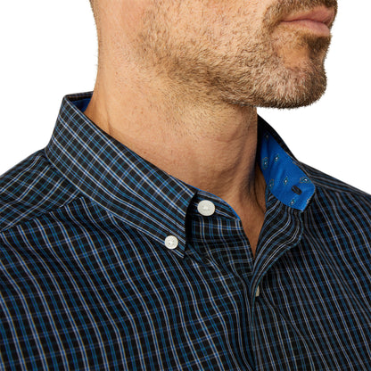 Ariat Mens Wrinkle Free Carlos Long Sleeve Shirt - Black