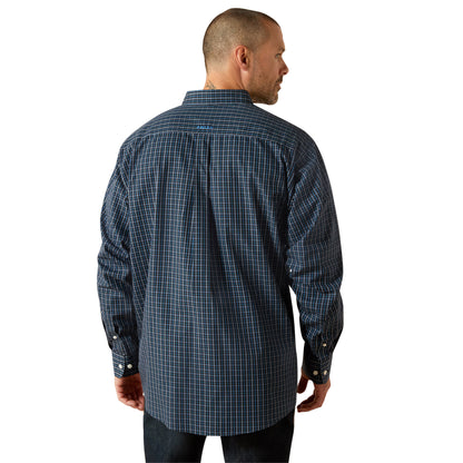 Ariat Mens Wrinkle Free Carlos Long Sleeve Shirt - Black