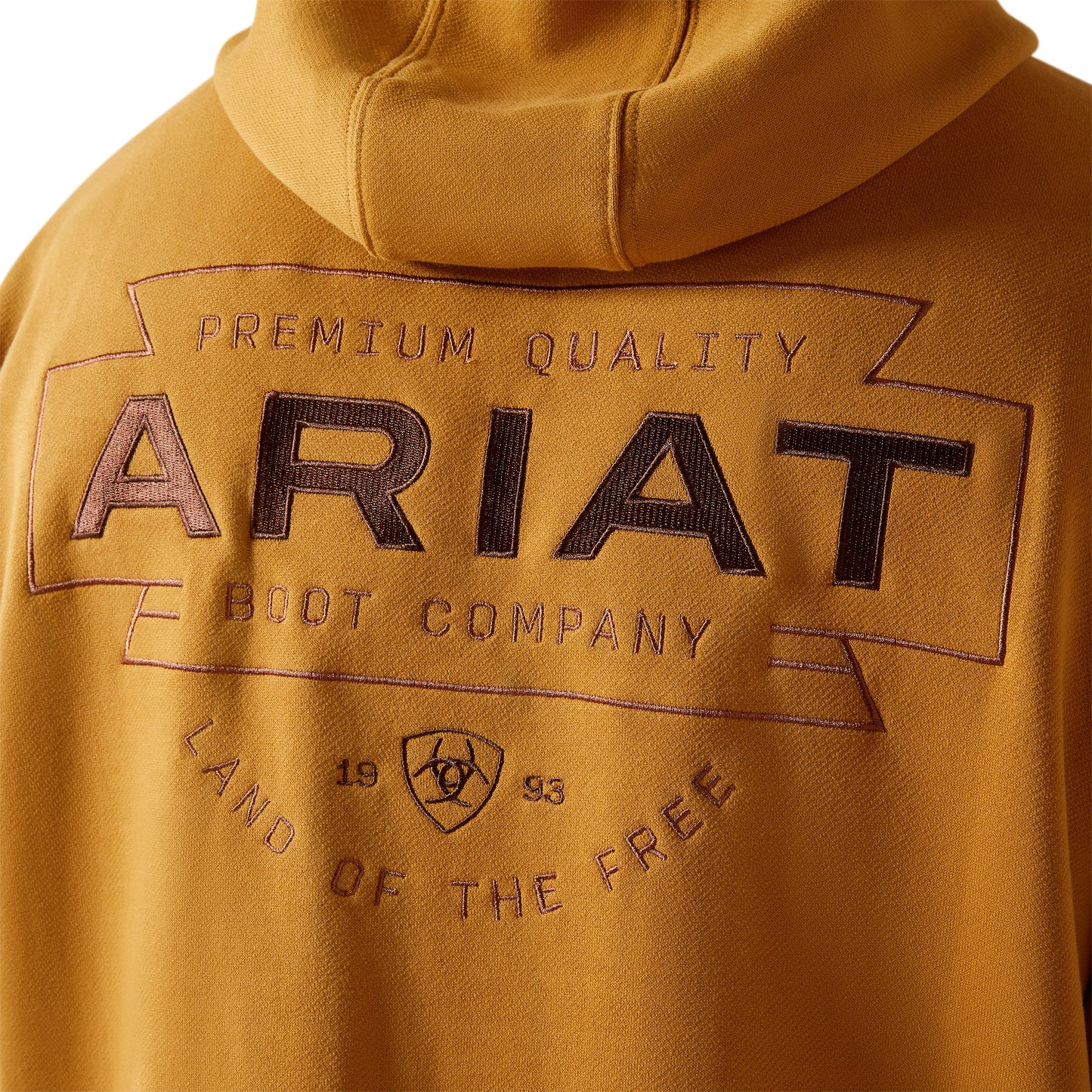 Ariat Men's Southwest Simple Buckle Hoodie - Bone Brown