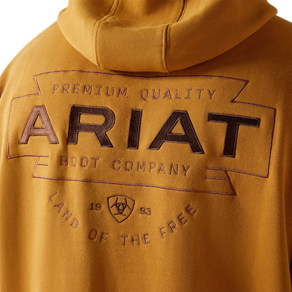 Ariat Men's Southwest Simple Buckle Hoodie - Bone Brown