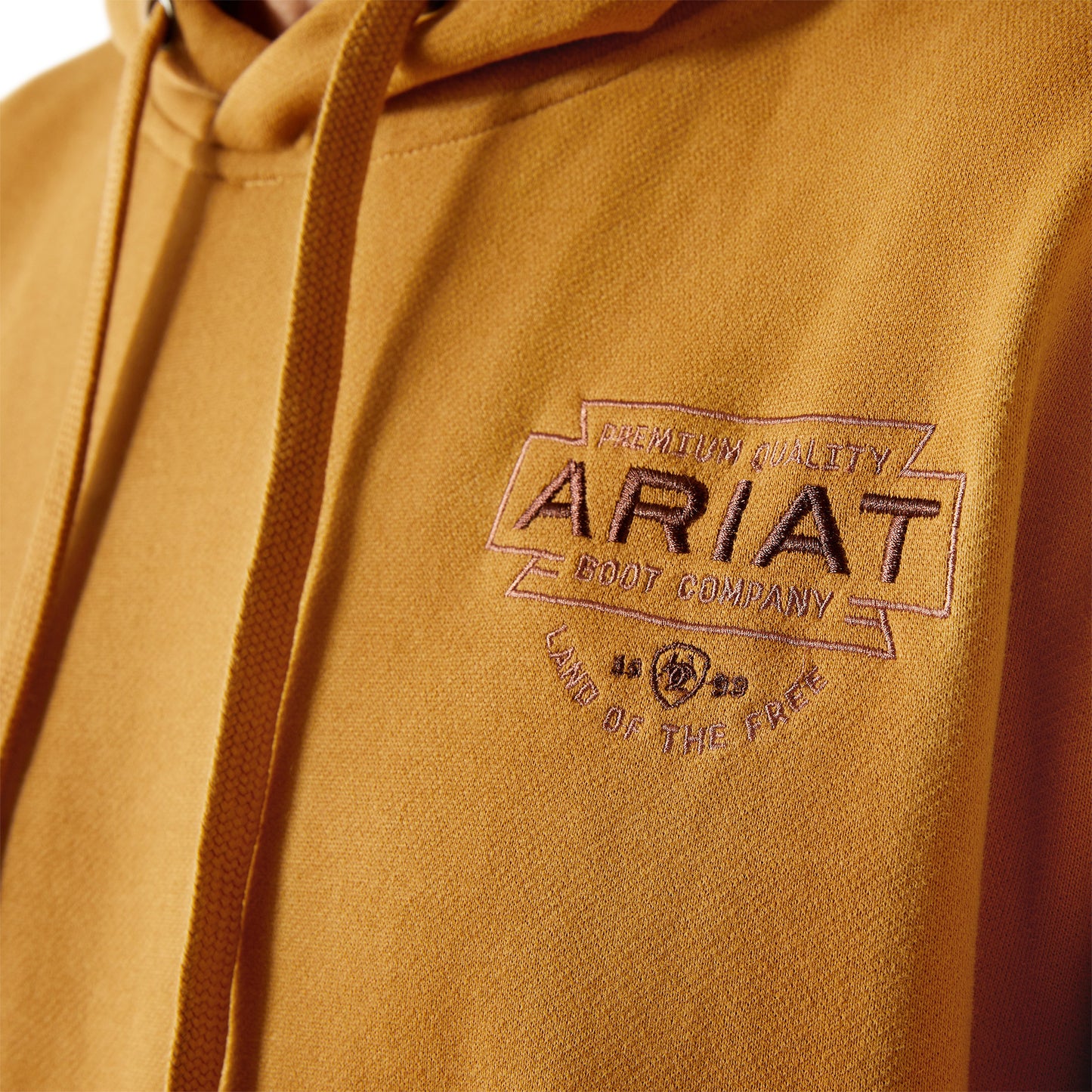 Ariat Men's Southwest Simple Buckle Hoodie - Bone Brown