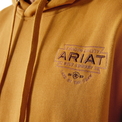 Ariat Men's Southwest Simple Buckle Hoodie - Bone Brown