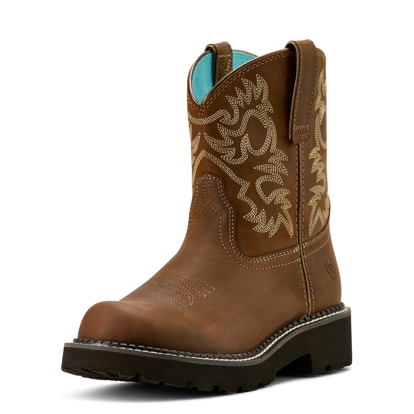 Ariat Womens Fat Baby Western Boot - Sassy Brown