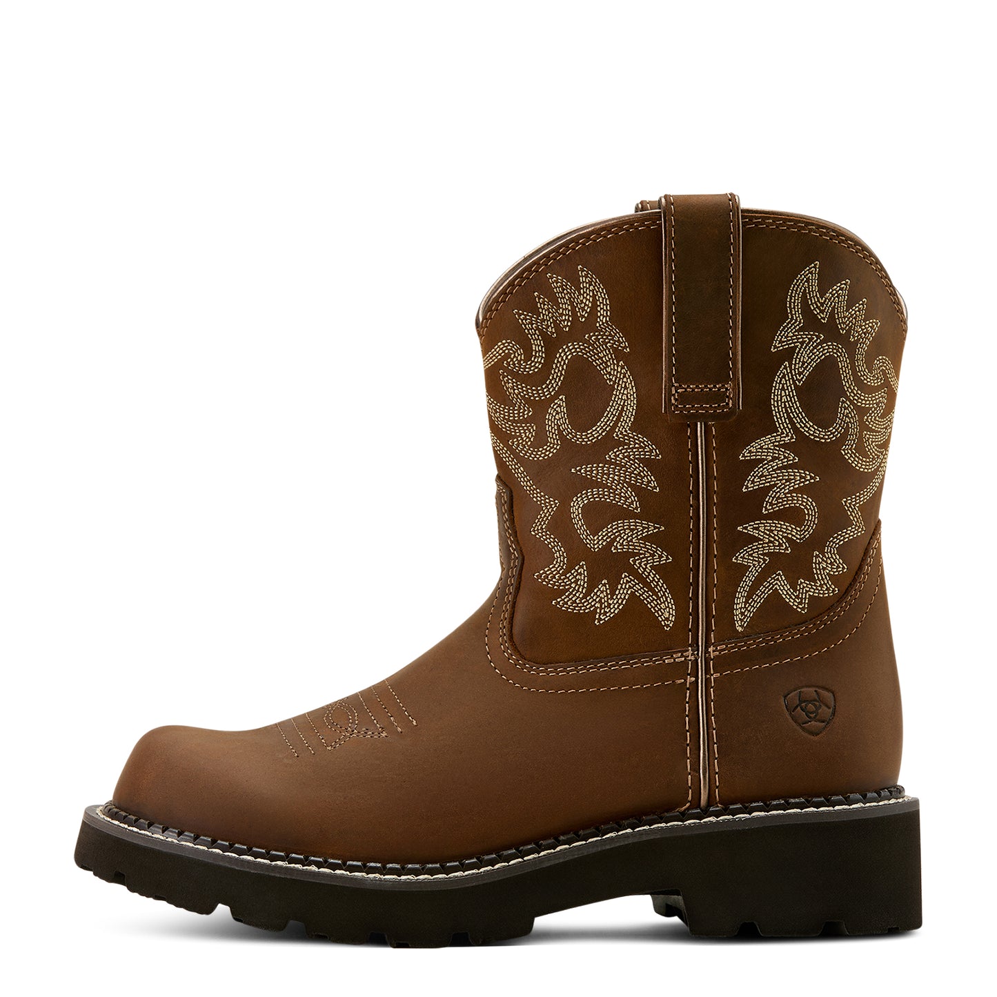 Ariat Womens Fat Baby Western Boot - Sassy Brown