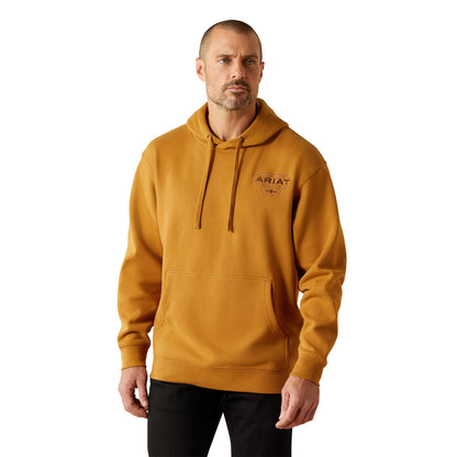 Ariat Men's Southwest Simple Buckle Hoodie - Bone Brown