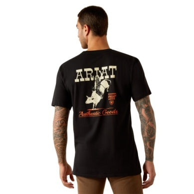 Ariat Mens Bull Tshirt - Black