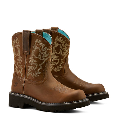 Ariat Womens Fat Baby Western Boot - Sassy Brown