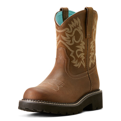 Ariat Womens Fat Baby Western Boot - Sassy Brown