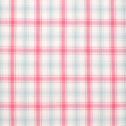 Just Country Infant Frankie Short Sleeve Full Button Jumpsuit - Pink, Blue & White Plaid IWSS2685