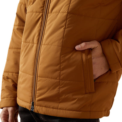 Ariat Men's Crius Insulated Jacket -  Blue Nights/ Almond Khaki