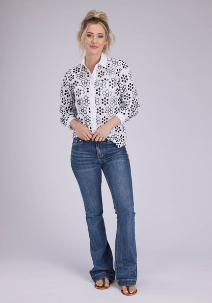 Roper Womens Five Star Collection Long Sleeve Shirt 03-050-0565-2092