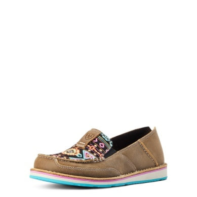 Ariat Wmns Cruisers Brown Bomber/ Neon Lights