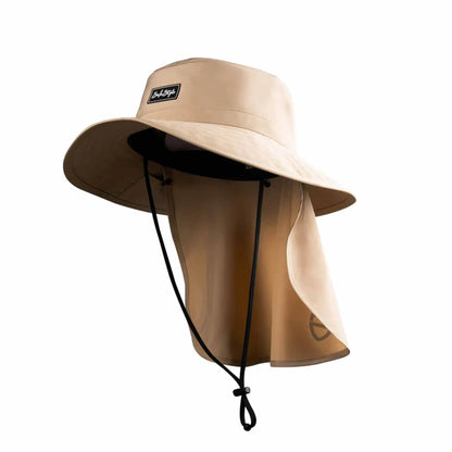 SafeStyle Worksite to Weekend Flap Bucket Hat - Tan