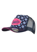 WRANGLER DIAMOND HIGH PROFILE PONYTAIL TRUCKER CAP