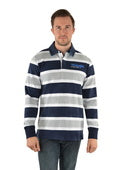 WRANGLER MENS GEORGE STRIPE RUGBY
