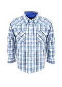 PURE WESTERN BOYS CATER L/S SHIRT