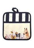 THOMAS COOK FARM FRIENDS OVEN MITT POT HOLDER SET