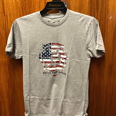 ARIAT MENS RLS AMERICANA TEE