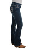 PURE WESTERN WMNS BRIDGET BOOT CUT JEAN 32 LEG