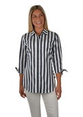THOMAS COOK  WMNS LIDIA LONG LINE 3/4 SLEEVE SHIRT