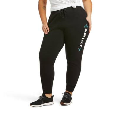 ARIAT WMNS REAL ARIAT JOGGER SWEATPANTS BLACK