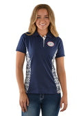 PURE WESTERN WMNS MIKAYLA POLO