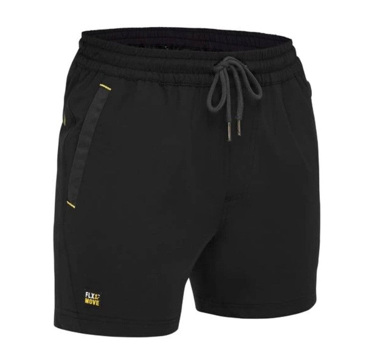 BISLEY UNI  ELASTIC WAIST FLEX & MOVE SHORT