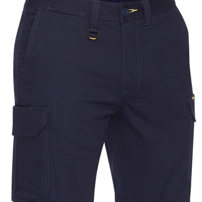 BISLEY MENS STRETCH COTTON CARGO SHORT BSHC1008