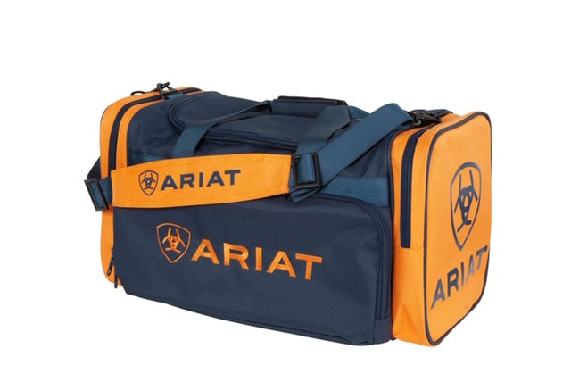ARIAT JNR GEAR BAG ORANGE/NAVY