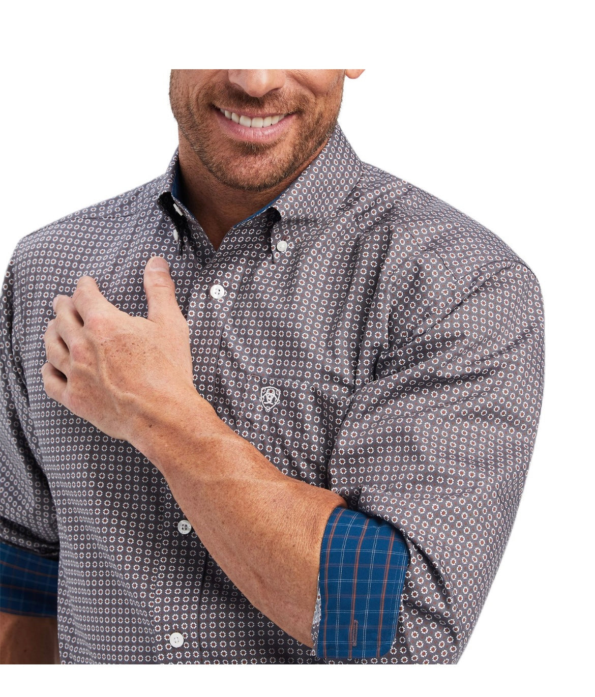 ARIAT MENS WRINKLE FREE SHEA CLASSIC L/S SHIRT